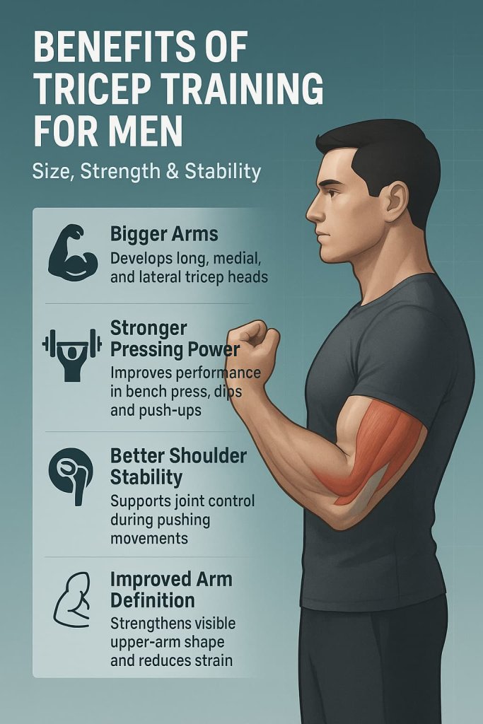 Benefits of Tricep Training for Men