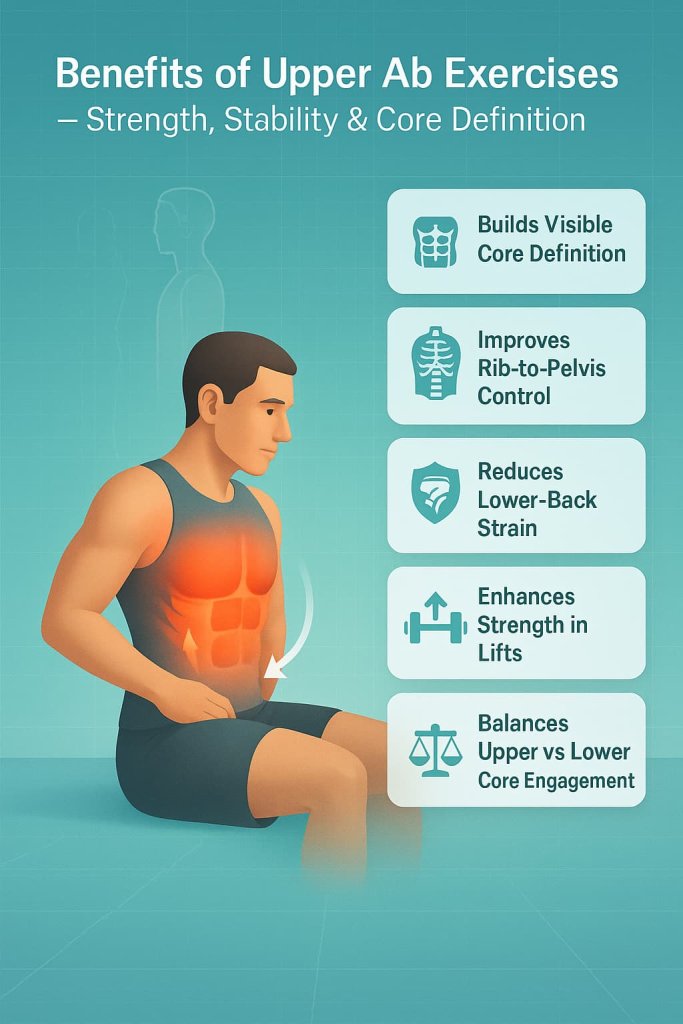 Benefits of Upper Ab Exercises