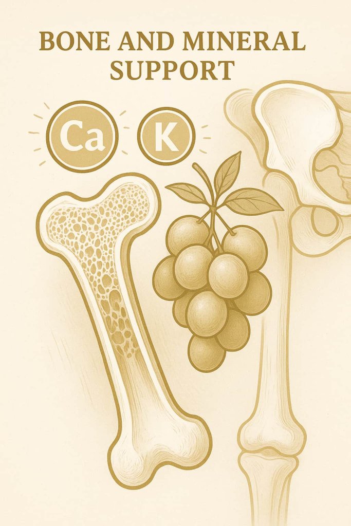 Grapes Bone and Mineral Support