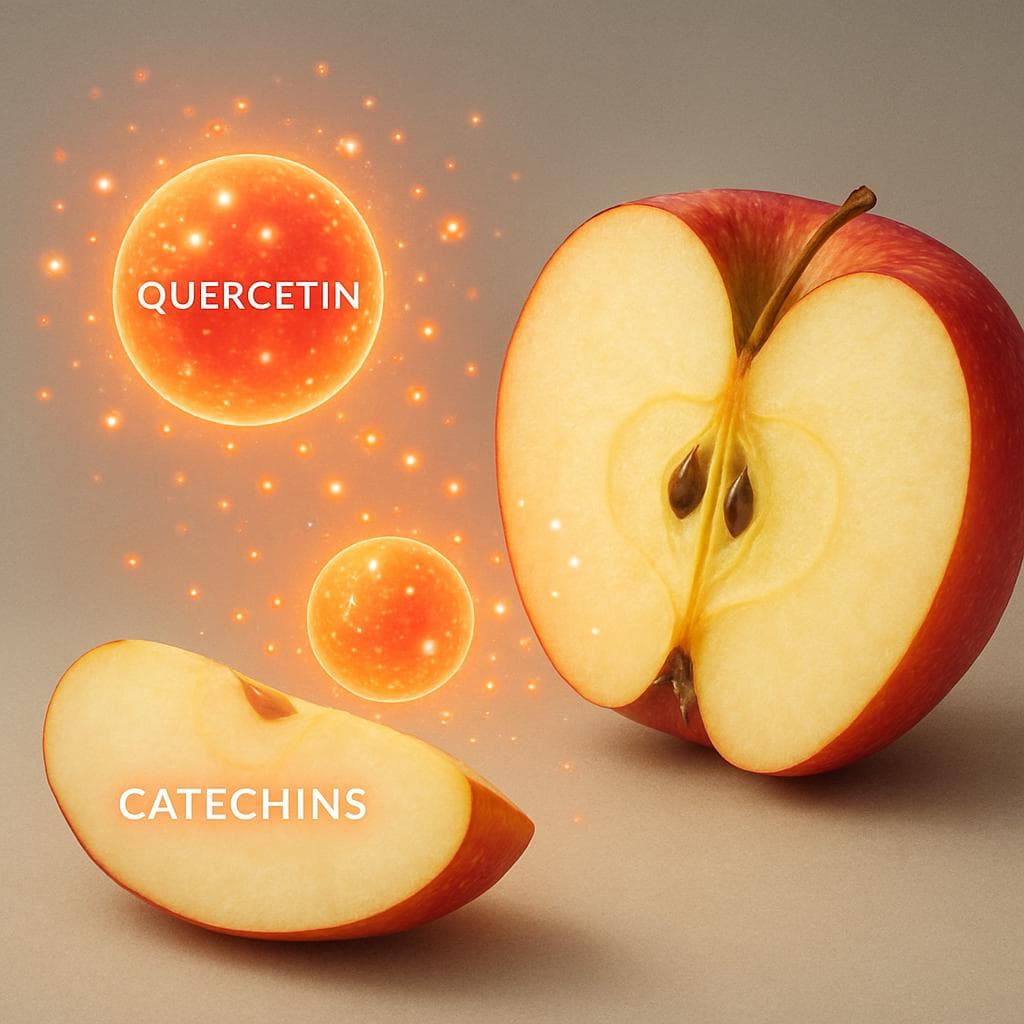 Apple Juice Contains Antioxidant Plant Compounds