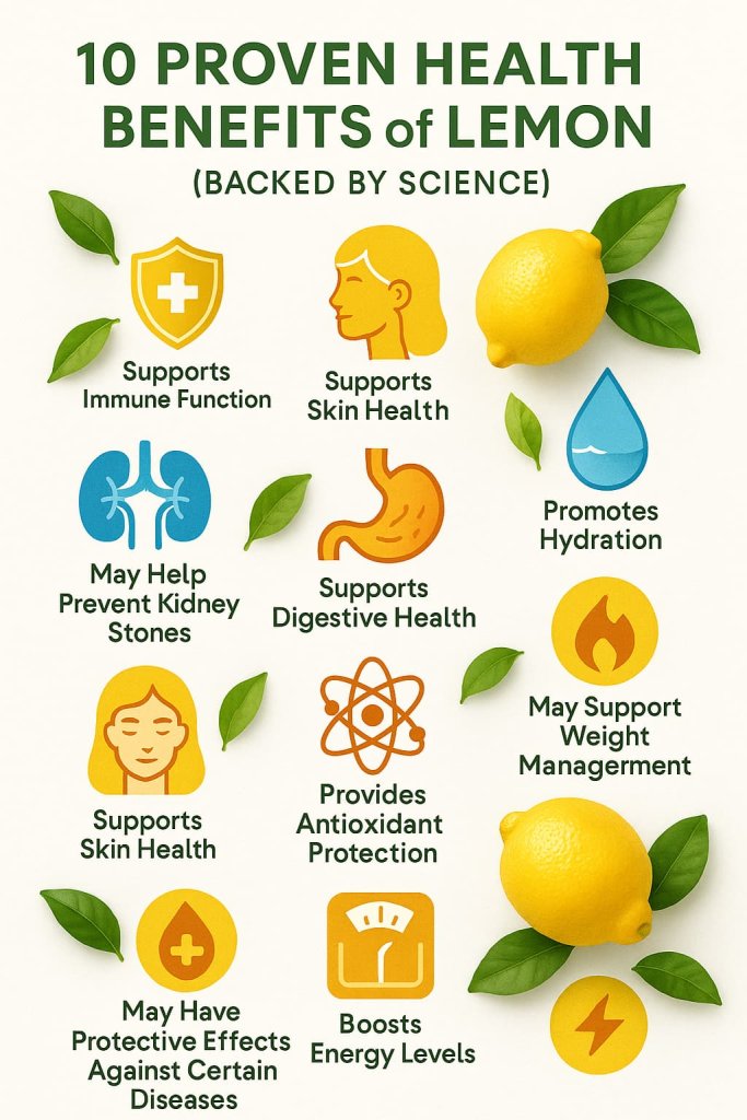 Benefits of Lemon