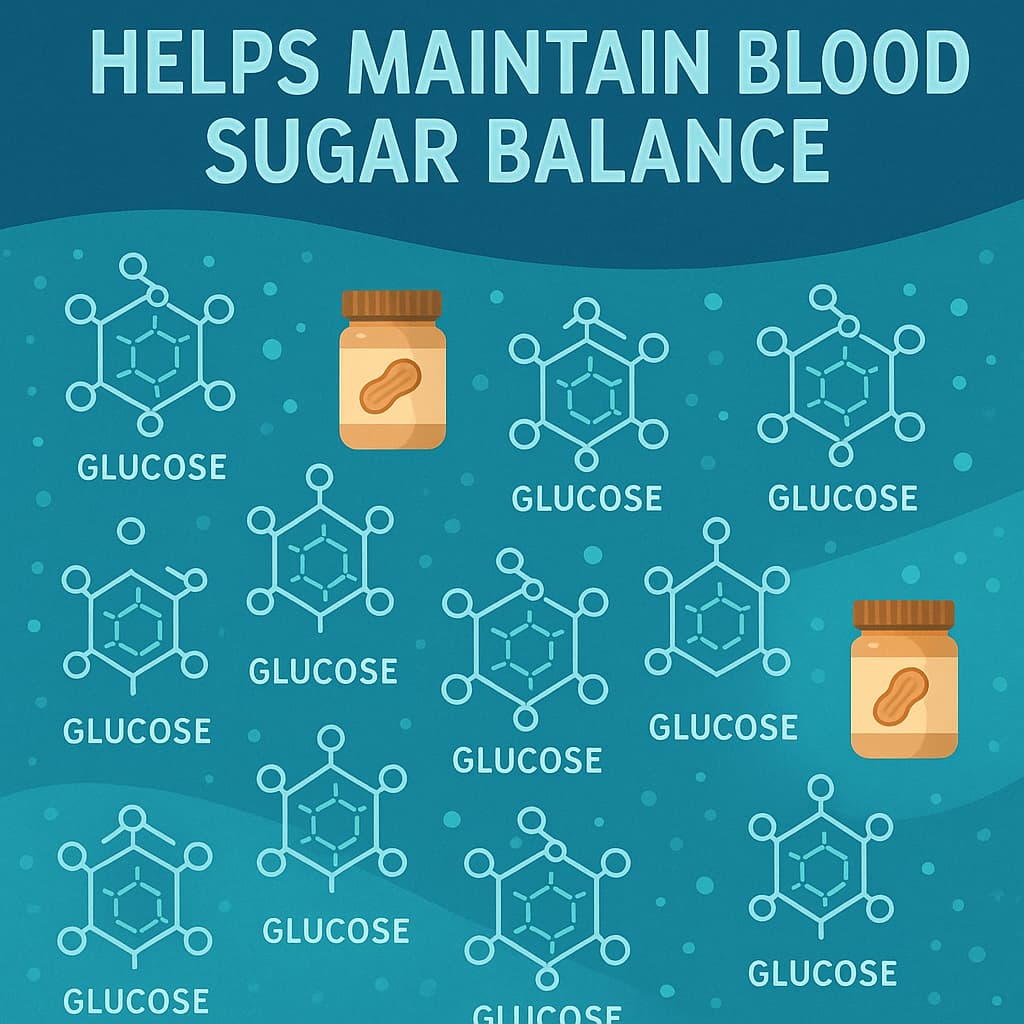 Peanut Butter Helps Maintain Blood Sugar Balance