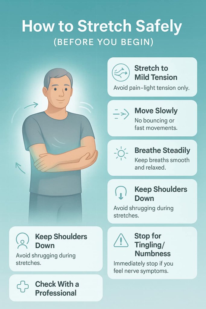 How to arm Stretch Safely (Before You Begin)