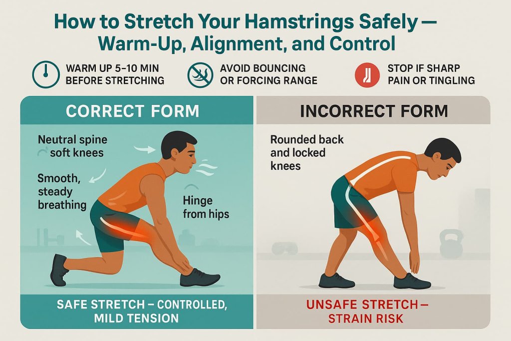 How to Stretch Your Hamstrings Safely