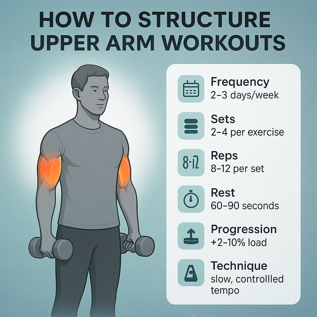 How to Structure Upper Arm Workouts