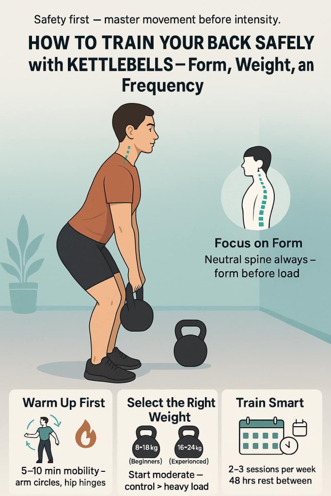 How to Train Your Back Safely with Kettlebells
