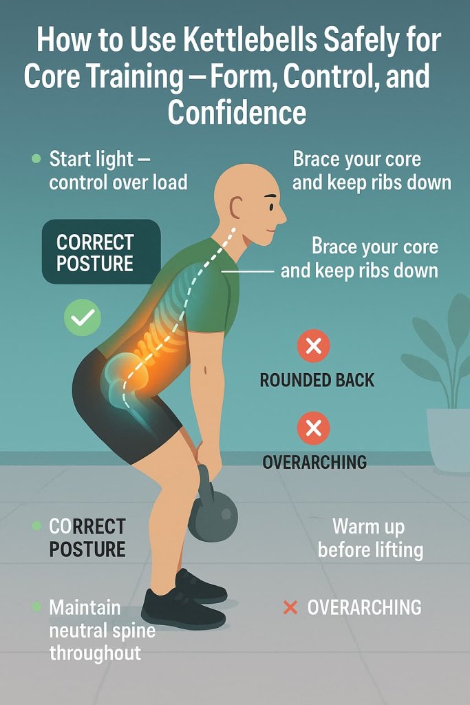 How to Use Kettlebells Safely for Core Training