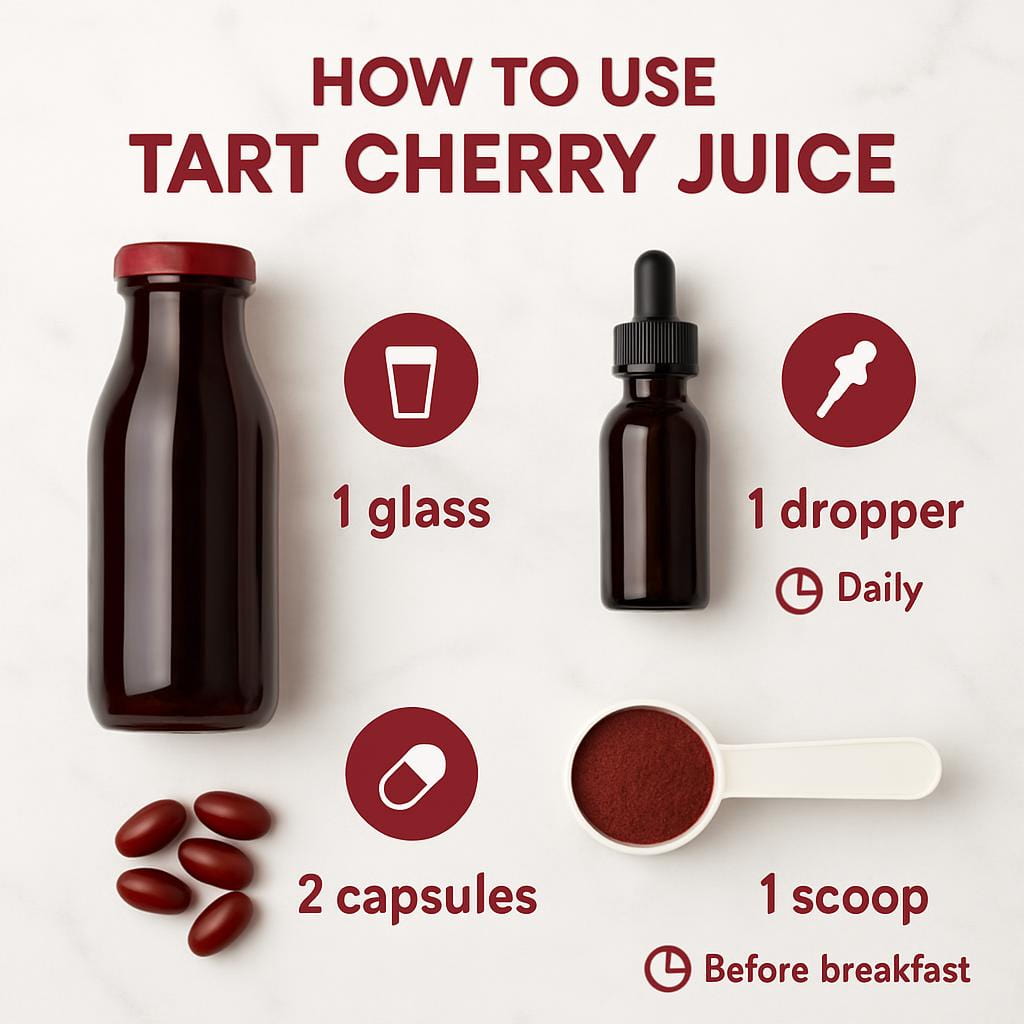 How to Use Tart Cherry Juice