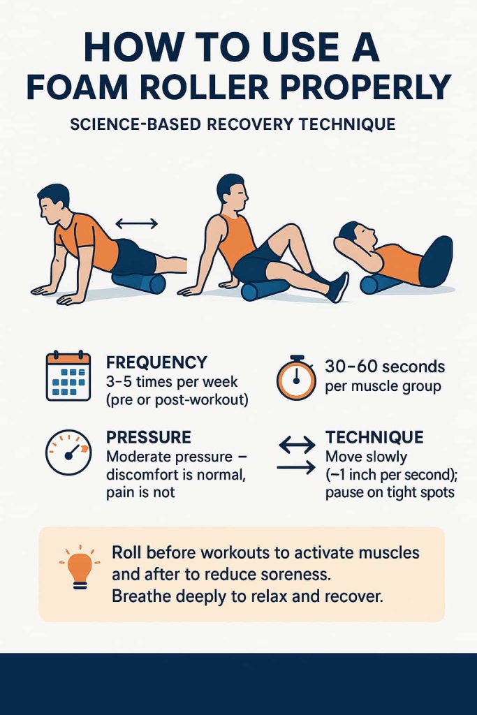 How to Use a Foam Roller Properly