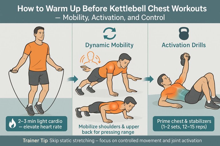 15 Best Kettlebell Chest Exercises: Strength, Power & Definition