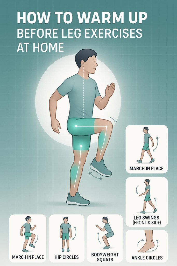 How to Warm Up Before Leg Exercises at Home