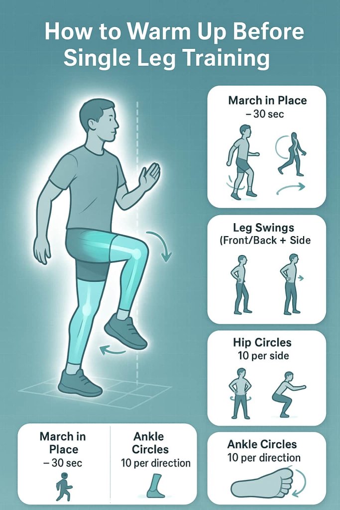 How to Warm Up Before Single Leg Training