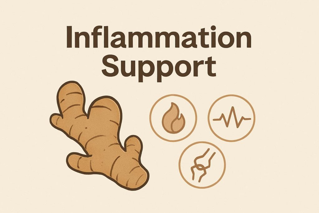 Ginger Supports Healthy Inflammation Levels