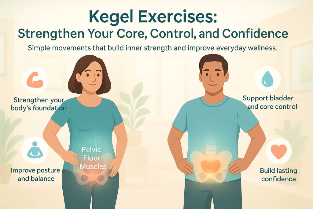Kegel Exercises for Better Control and Core Strength