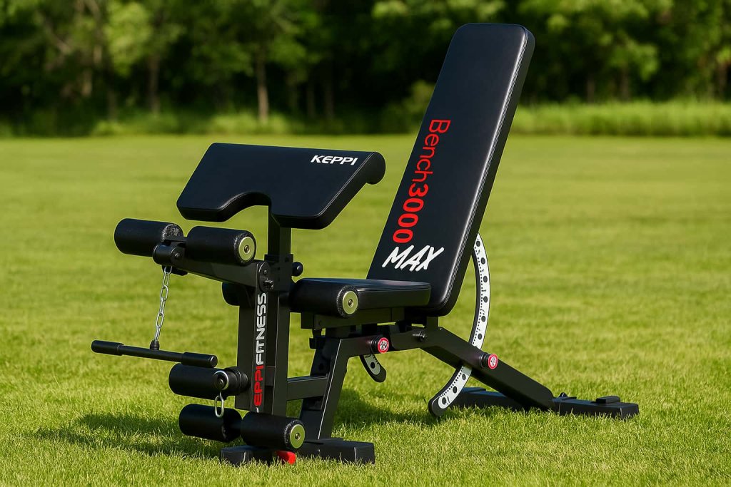 KeppiFitness Bench3000 MAX — Best Heavy-Duty Adjustable Bench with Leg Extension