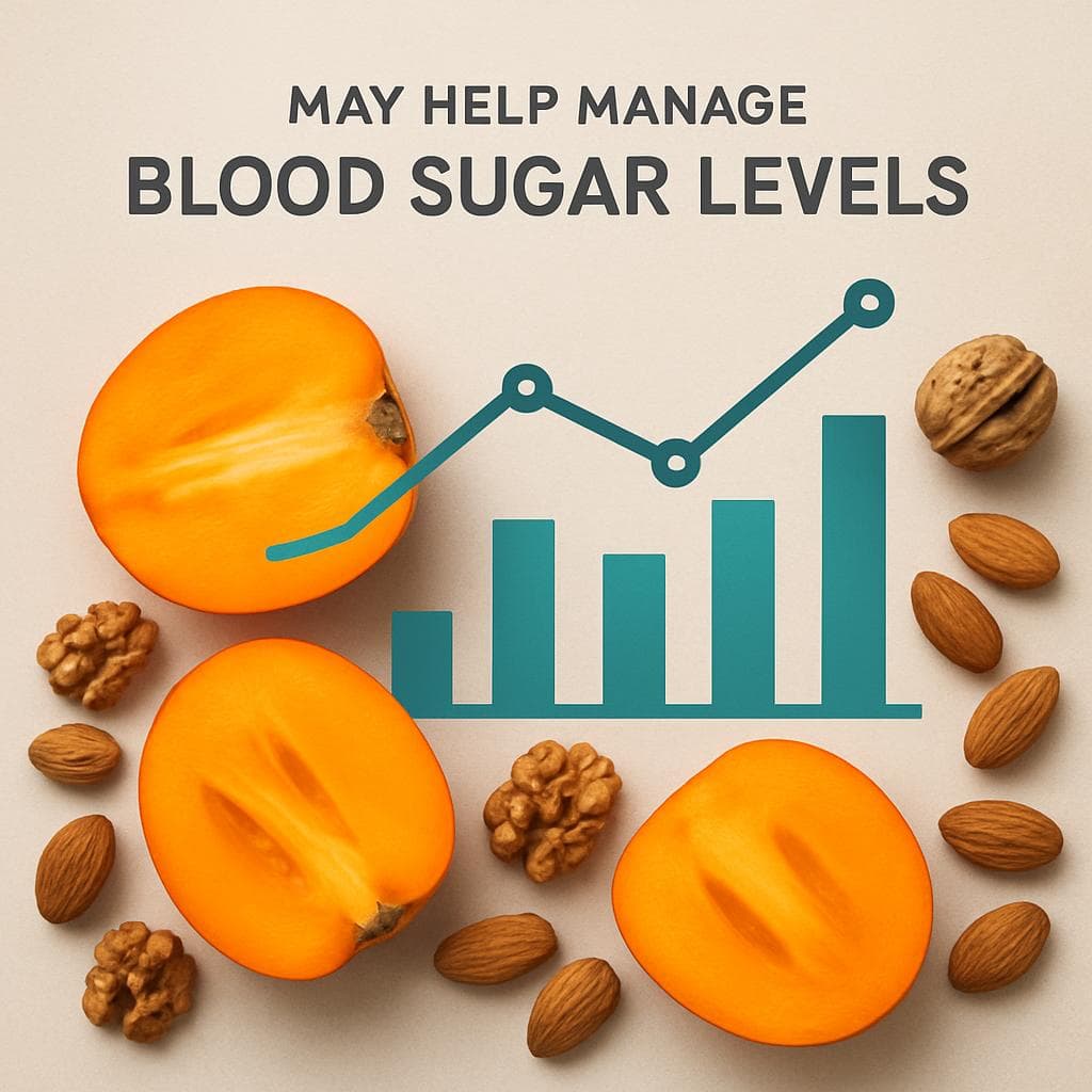 Persimmons May Help Manage Blood Sugar Levels