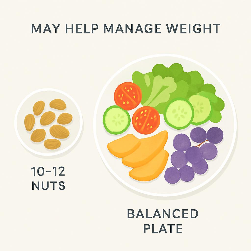 Nuts May Help Manage Weight