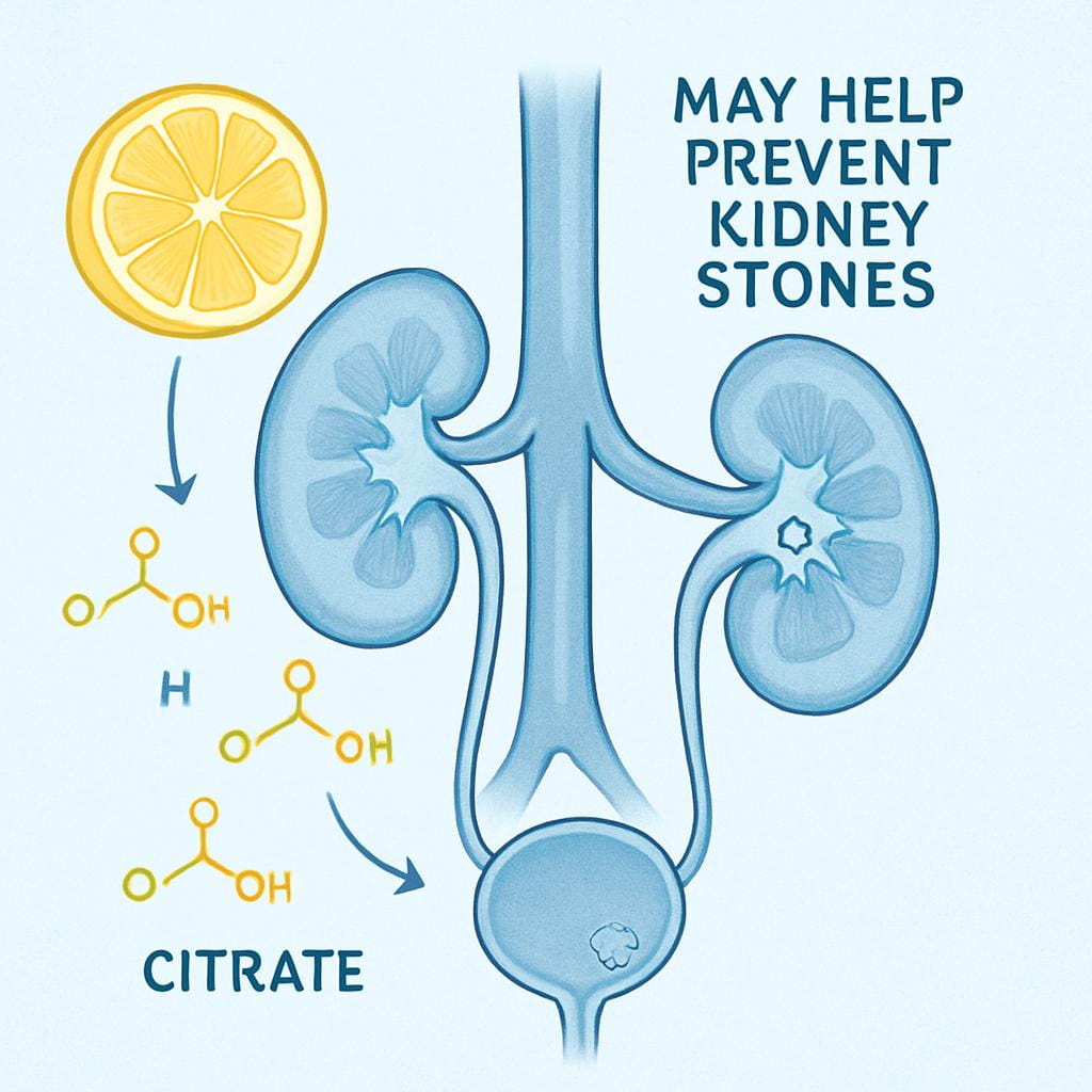 Lemon May Help Prevent Kidney Stones