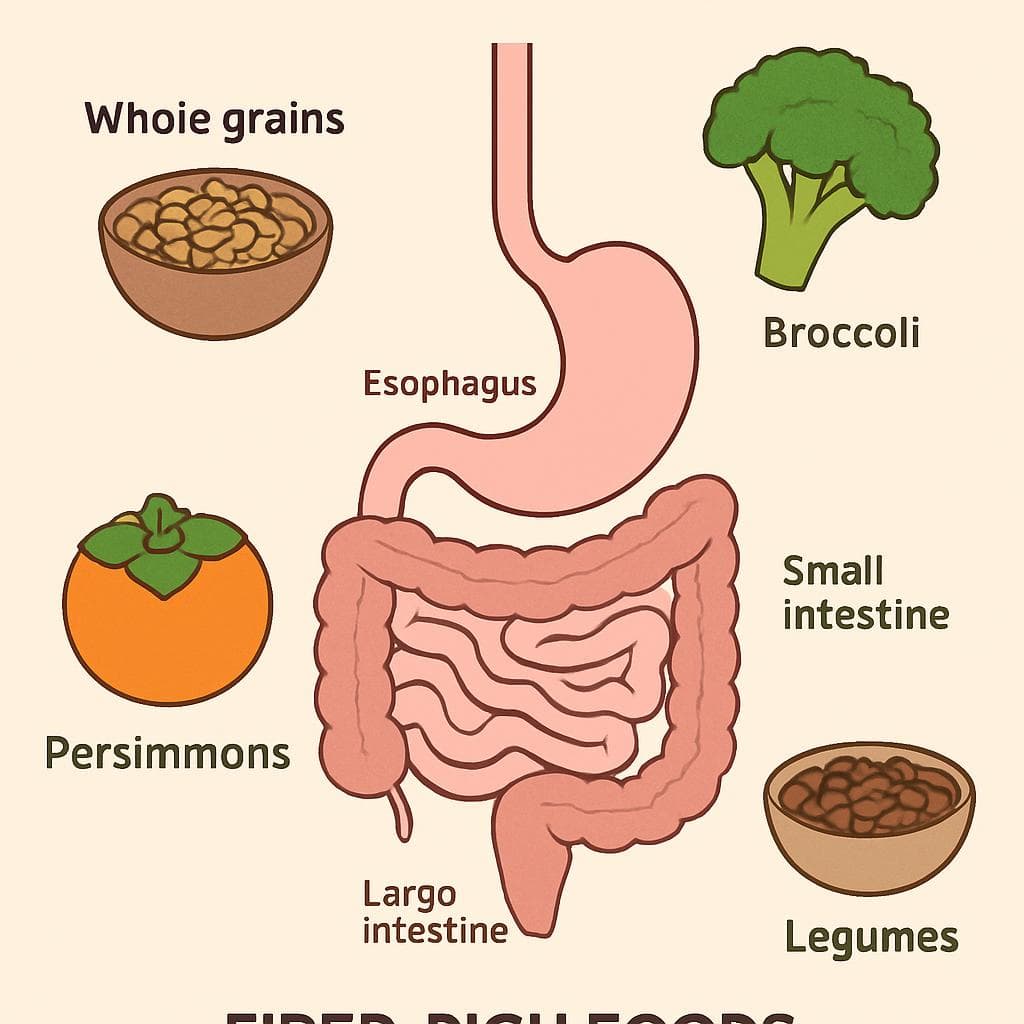 Persimmons  May Support Digestive Health