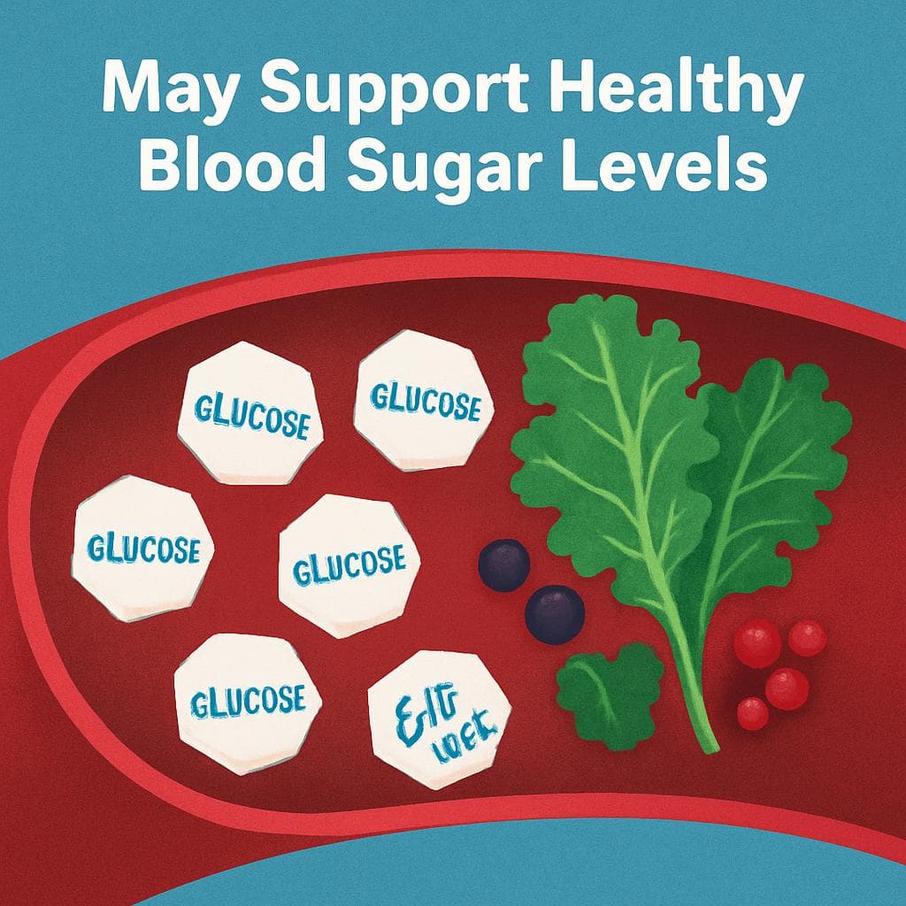 Kale May Support Healthy Blood Sugar Levels