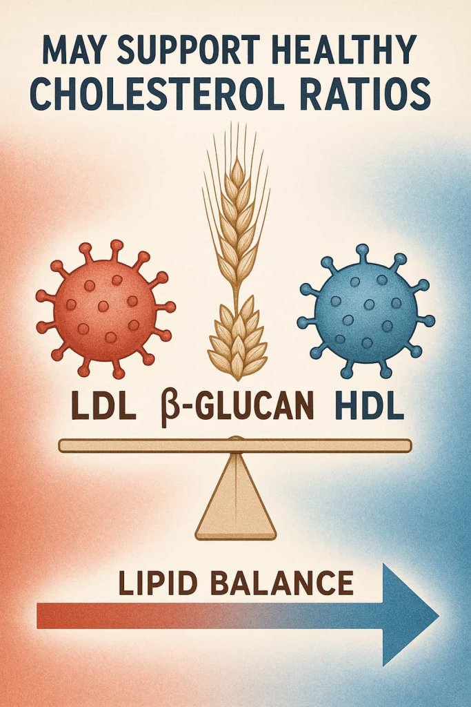 Barley May Support Healthy Cholesterol Ratios
