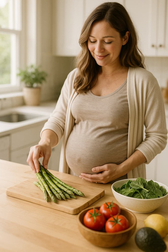 Asparagus May Support Healthy Pregnancy
