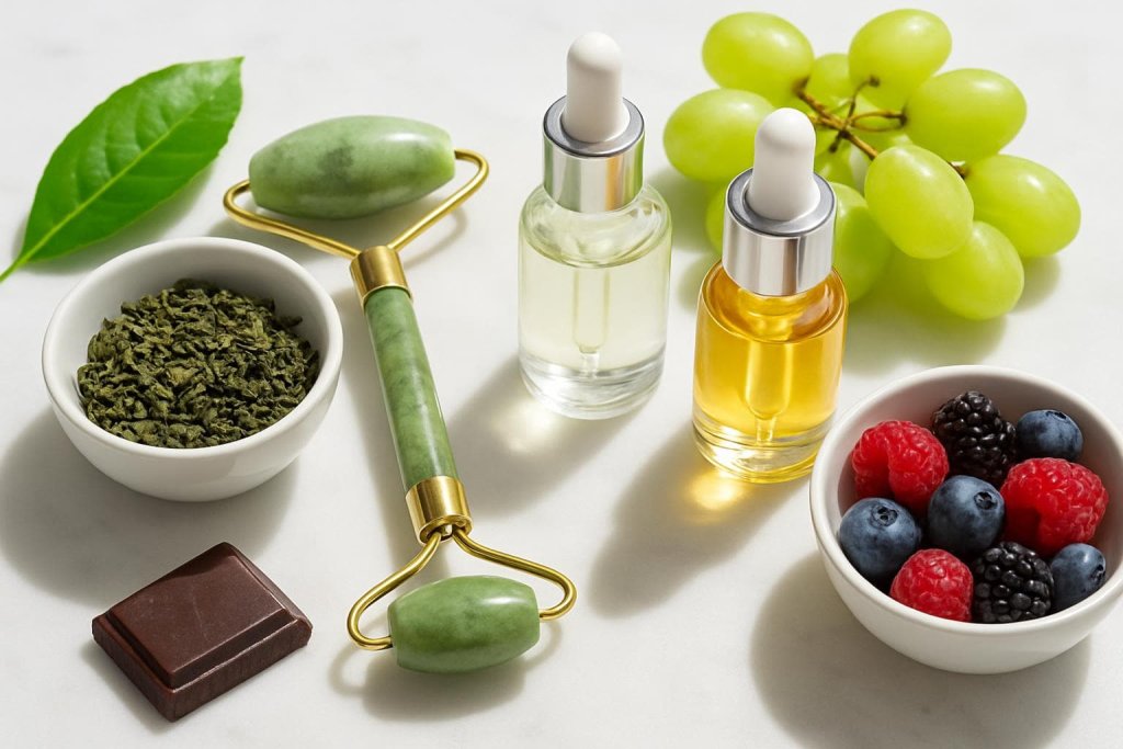 Polyphenols May Support Healthy Skin and Aging Markers