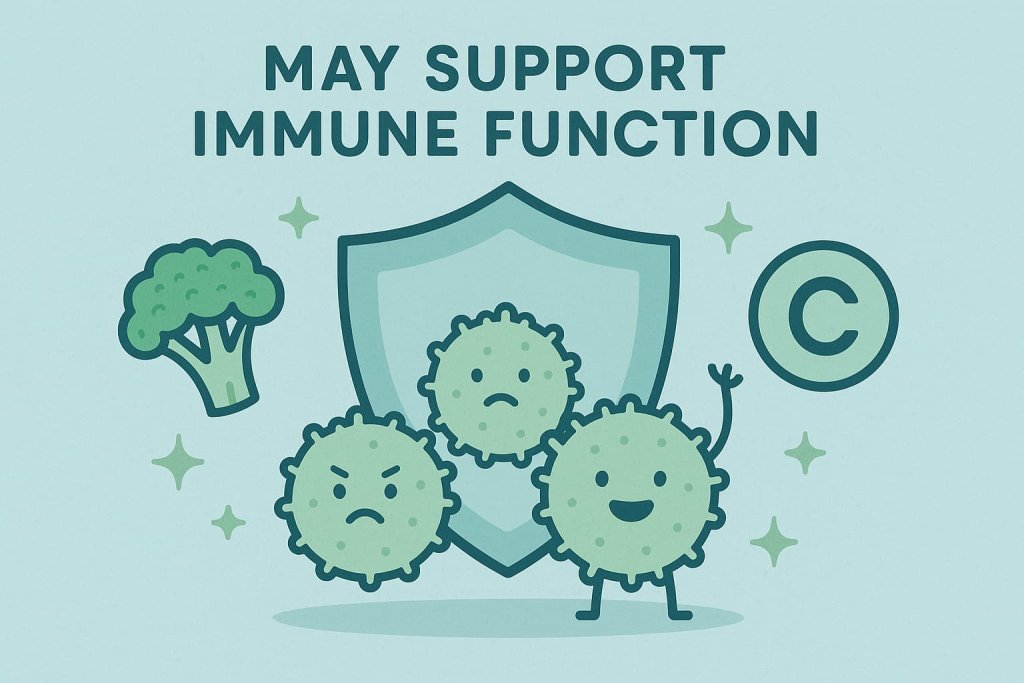 Broccoli May Support Immune Function