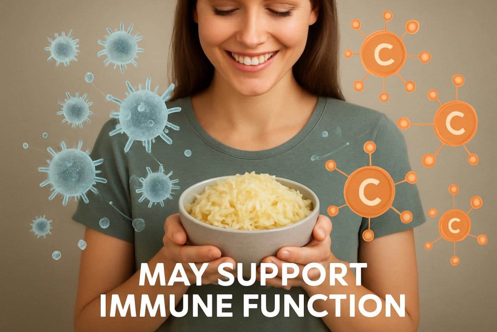 Sauerkraut May Support Immune Function