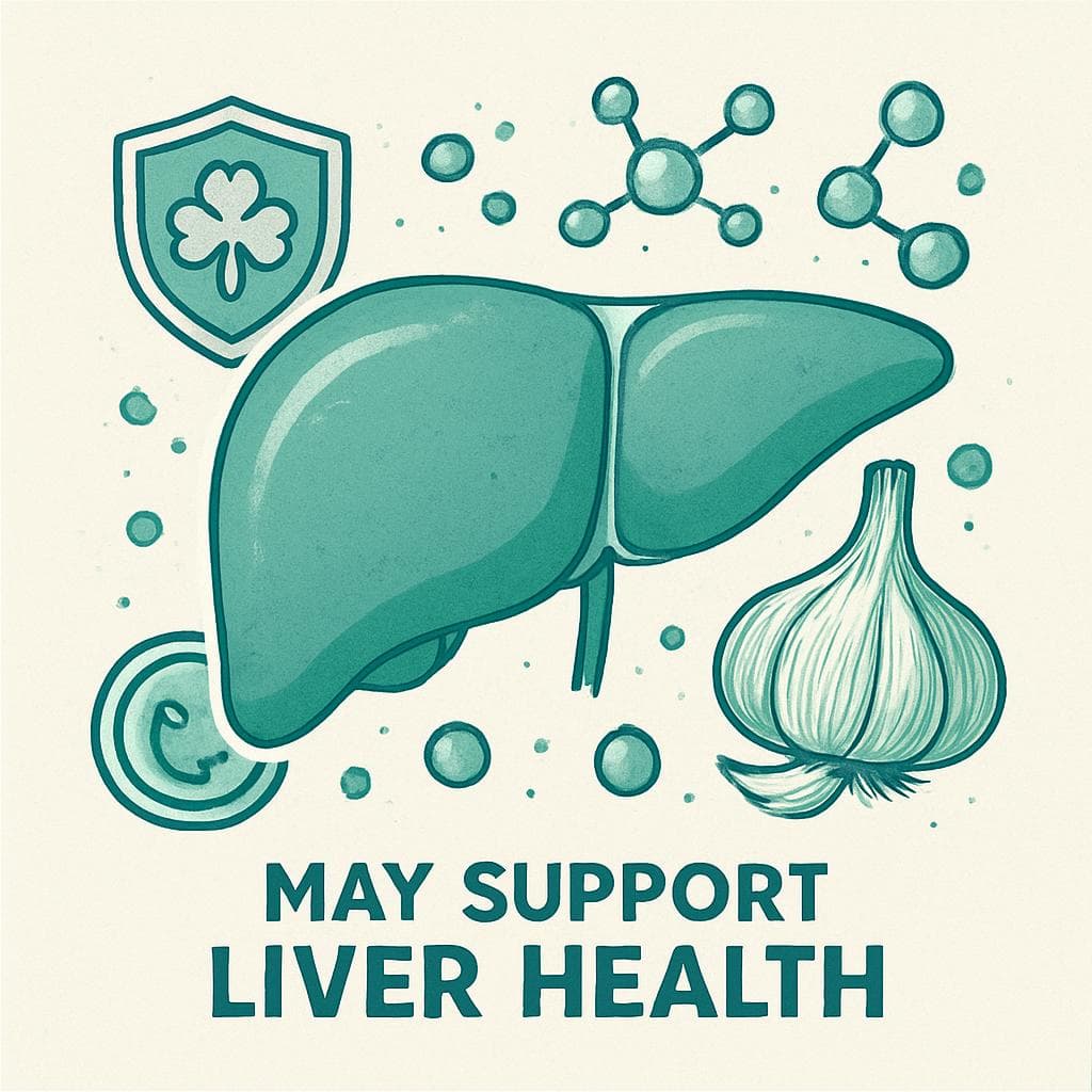 Garlic May Support Liver Health