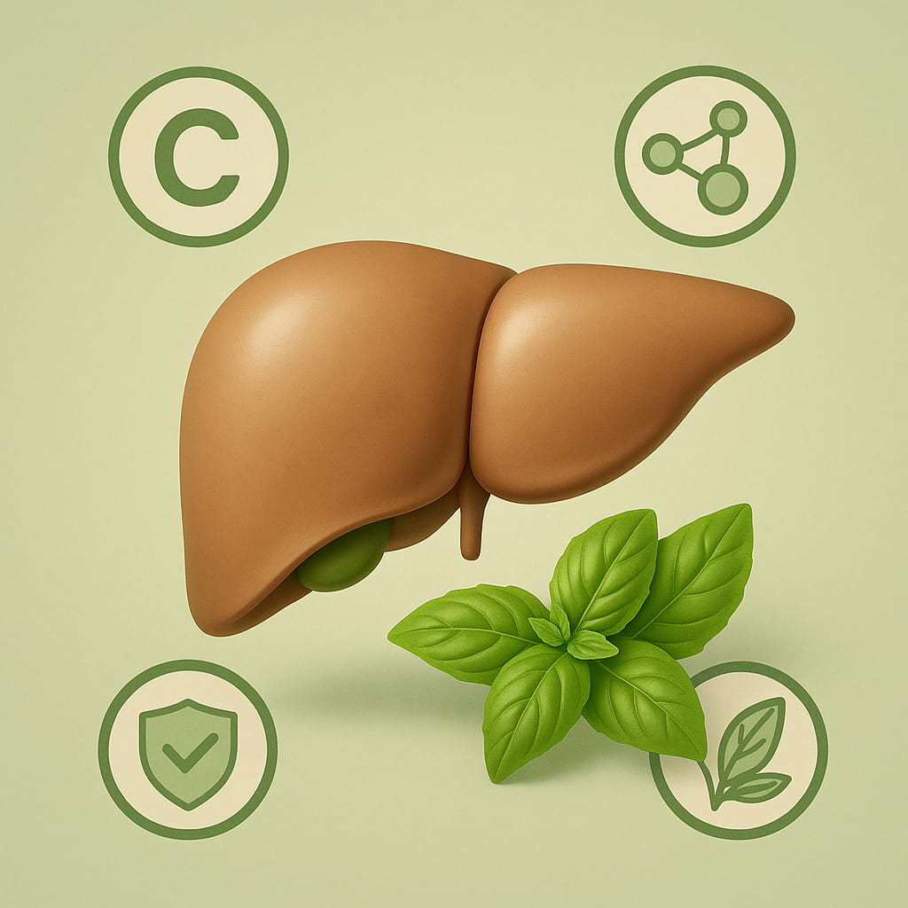 Basil May Support Liver and Detoxification Processes