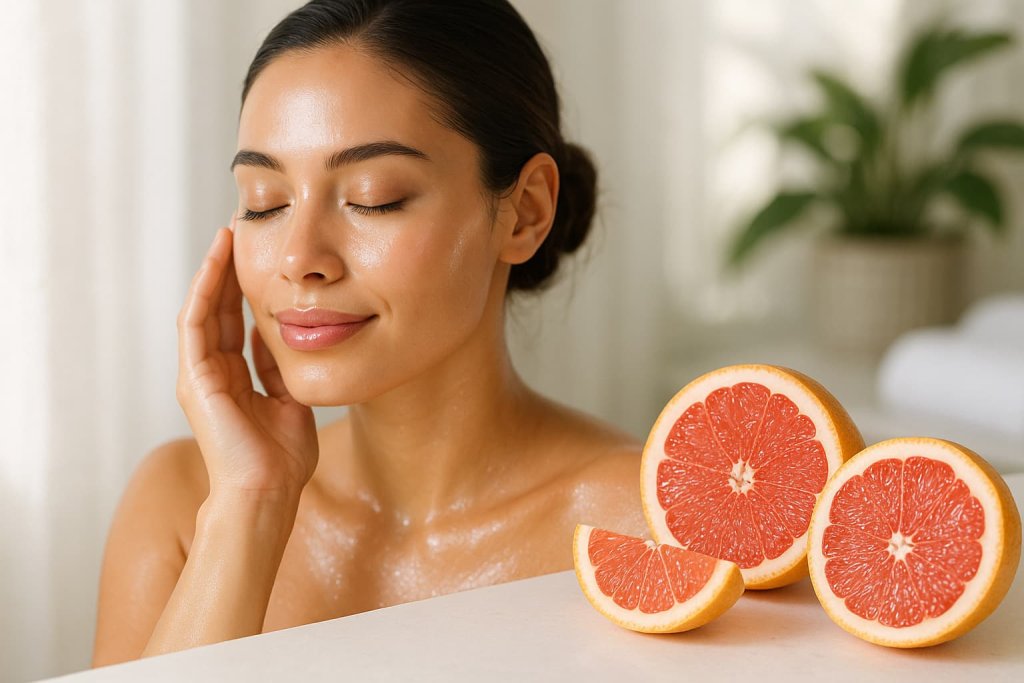 Grapefruit May Support Skin Health