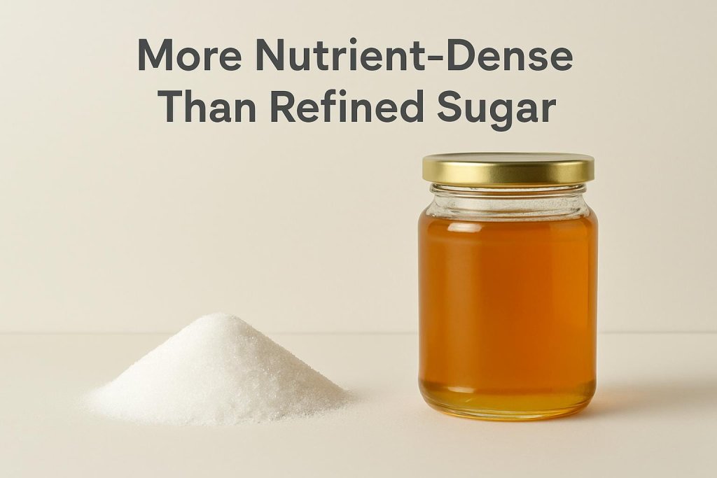 Honey More Nutrient-Dense Than Refined Sugar