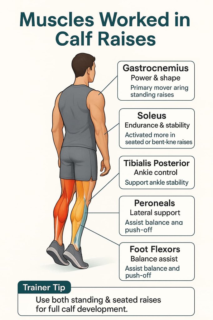 Muscles Worked in Calf Raises