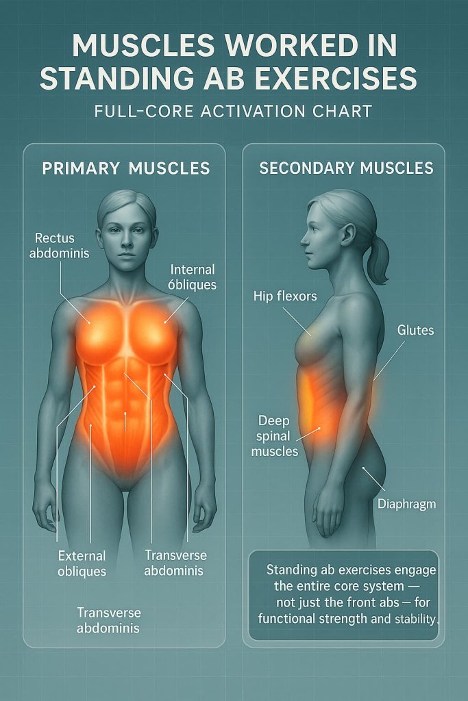 Muscles Worked in Standing Ab Exercises