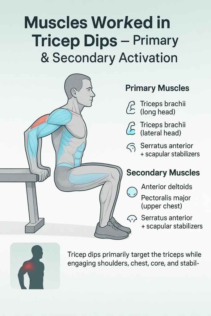 Tricep Dips Exercise Build Stronger And More Defined Arms