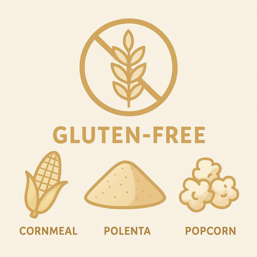 Corn Naturally Gluten-Free Grain Option