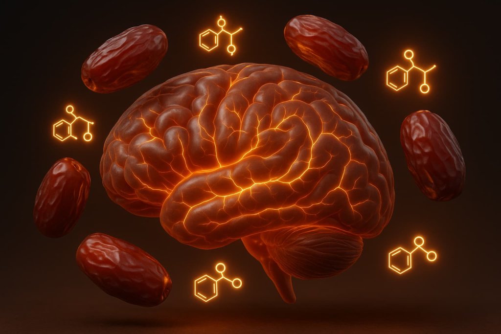 Dates Promotes Brain Health and Cognitive Function