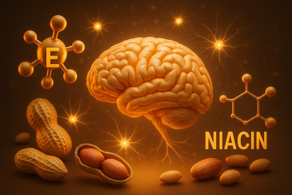 Peanut Butter Promotes Brain and Nerve Function