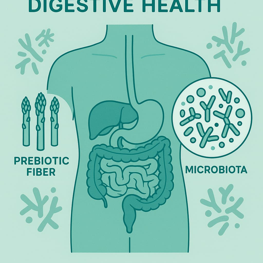 Asparagus Promotes Digestive Health