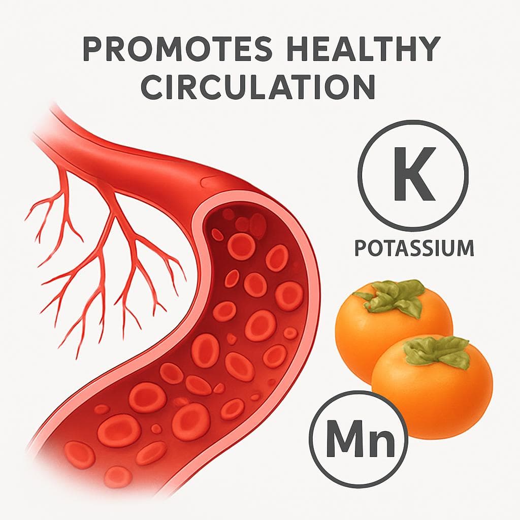 Persimmons  Promotes Healthy Circulation