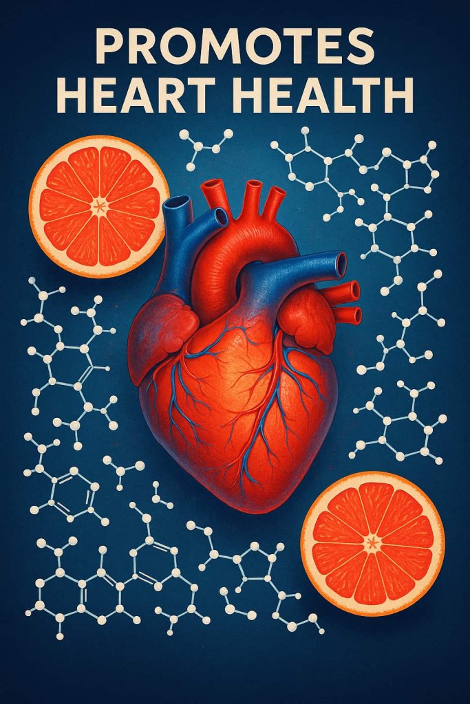 Grapefruit Promotes Heart Health