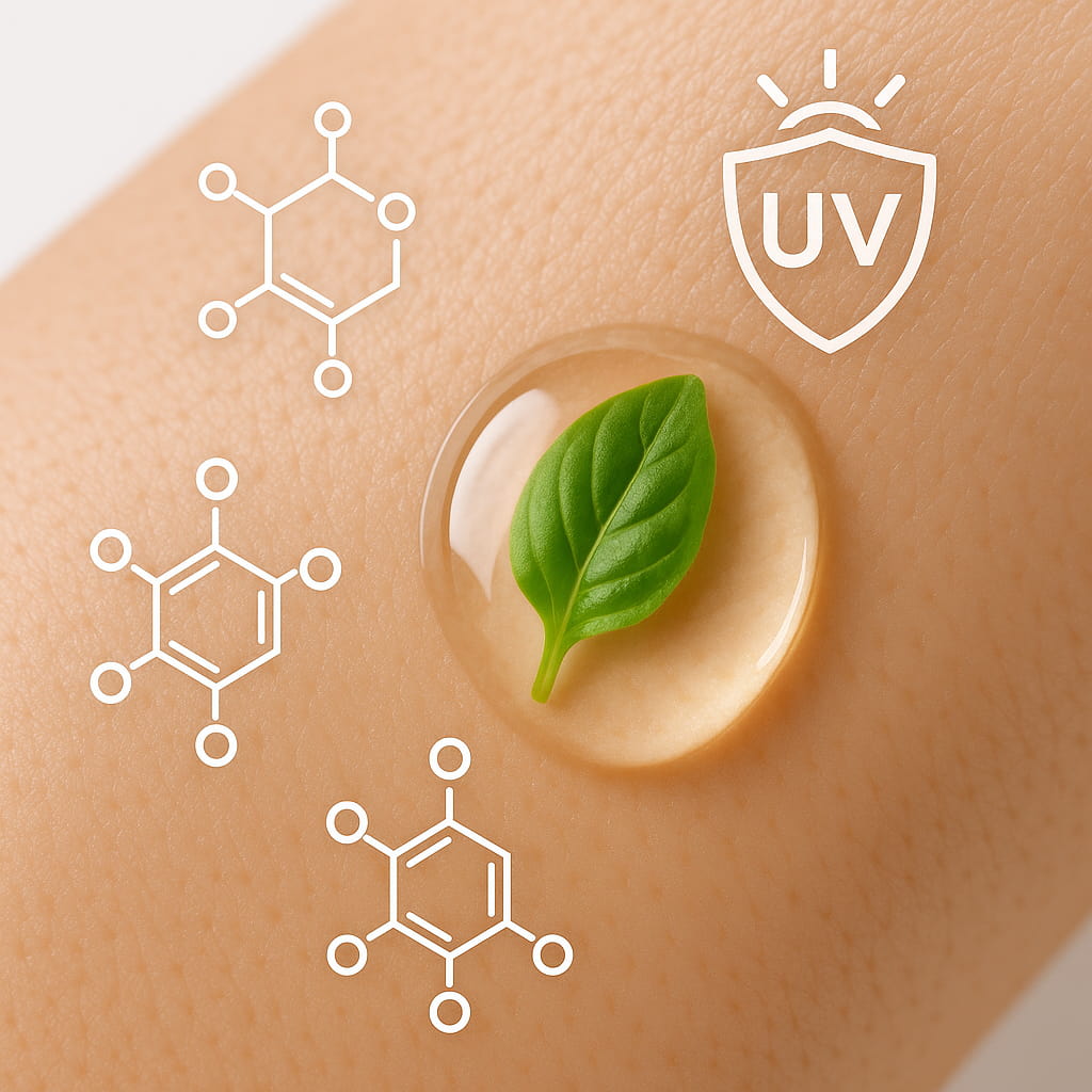 Basil Promotes Skin Health