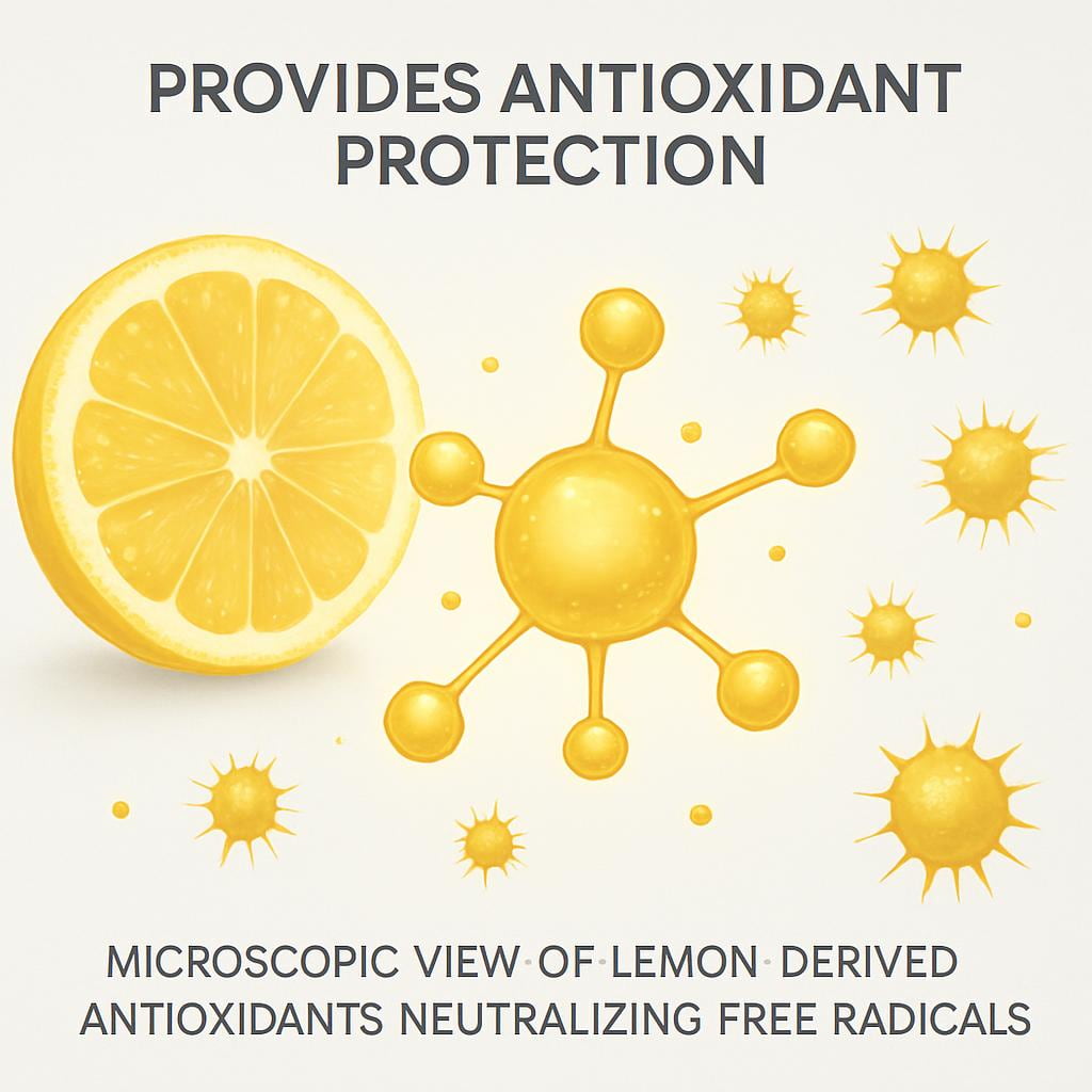 Lemon Provides Antioxidant Protection