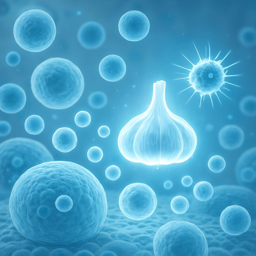 Garlic Provides Strong Antioxidant Protection