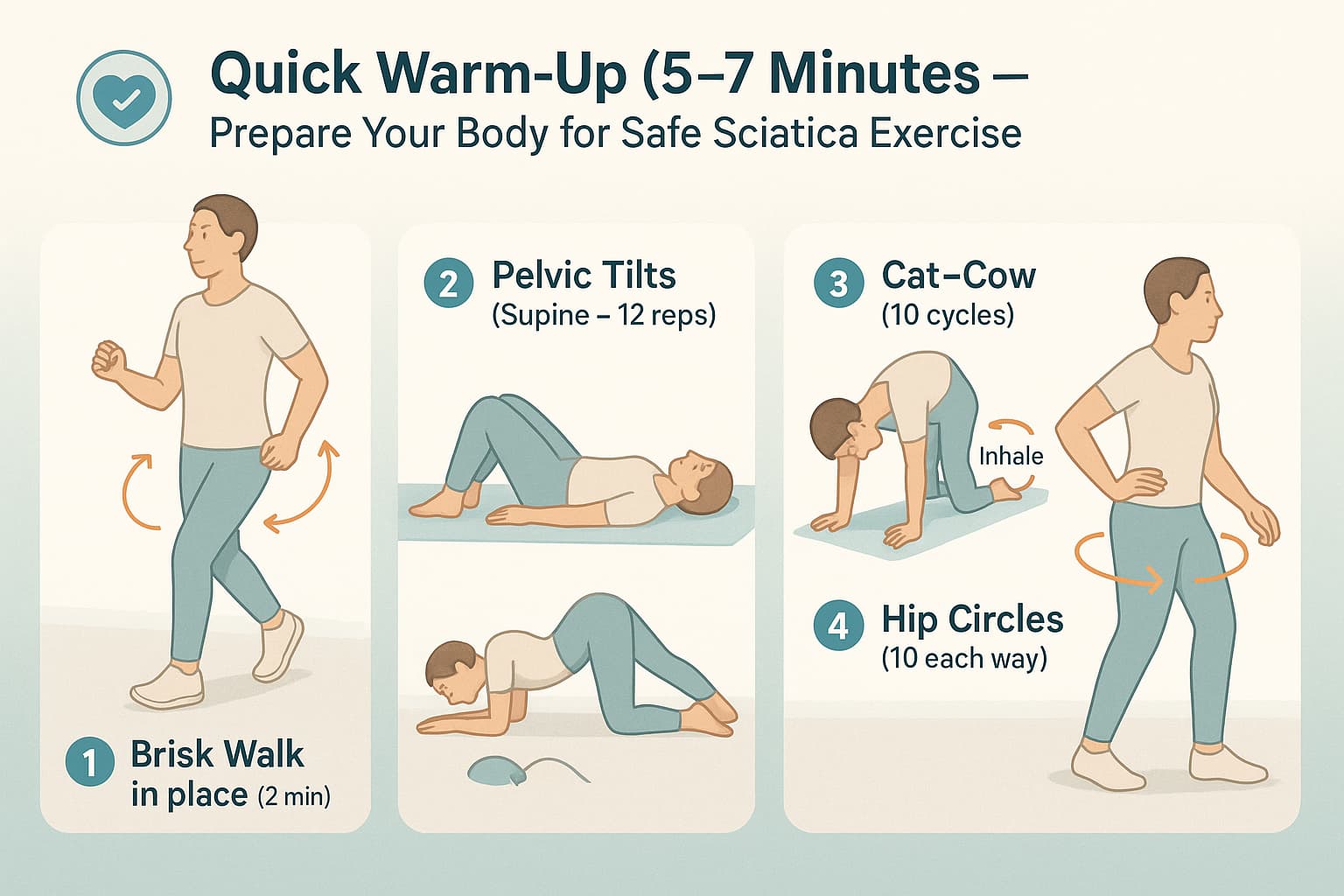 10 Best Sciatica Exercises for Fast, Safe, and Lasting Pain Relief