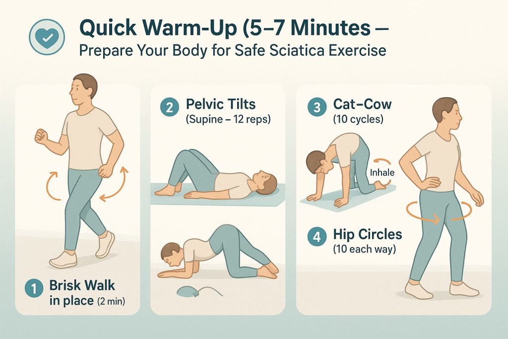 Quick Warm-Up (5–7 Minutes)