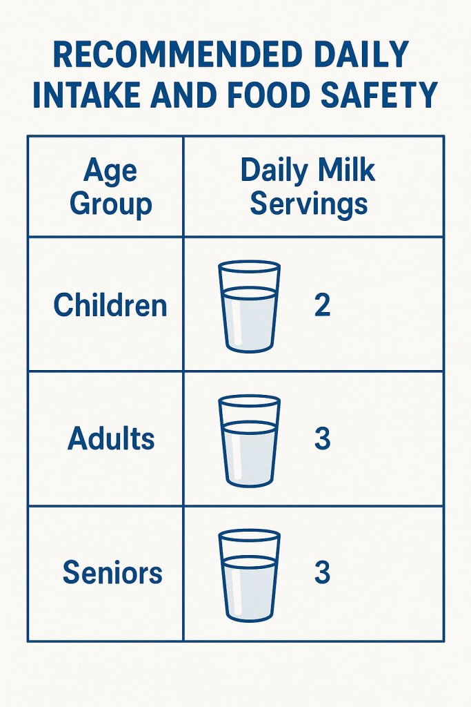 Recommended Daily Intake and Food Safety