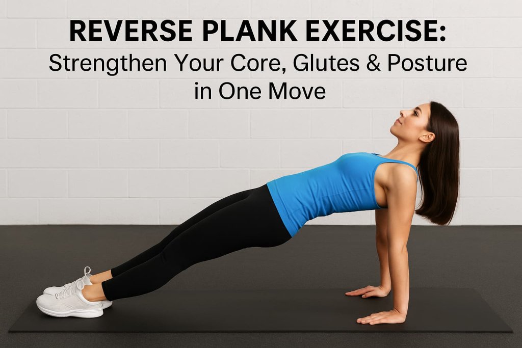 Reverse Plank Exercise Strengthen Core Glutes Posture
