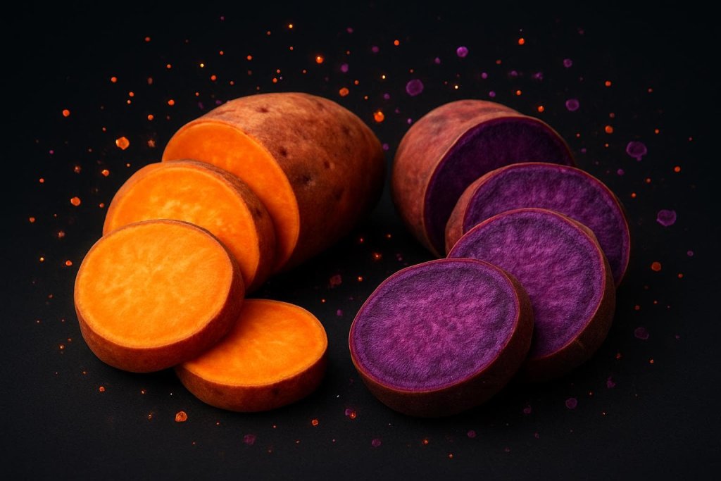 Sweet Potatoes Rich in Antioxidants